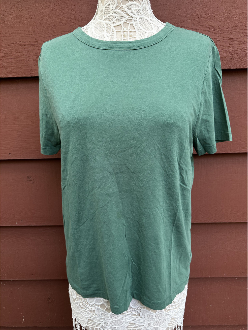 Universal Thread‎ Green Crew Neck T Shirt Casual Minimalist Basic Tee